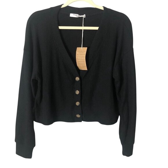 Project Social T Los Angeles Cropped Cardigan - MSPR $148 NWTs - Picture 2 of 8